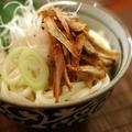 揚げ牛蒡のぶっかけうどん by filleさん
