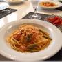 時間が経っても美味しい！えびのトマトクリームパスタ♪　