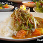 甘口カレーの大人用アレンジ♪こんがり香味トッピング☆
