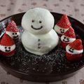 雪だるまチョコパンとイチゴのこびとたち by ノグピーさん