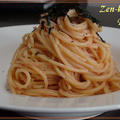 昆布茶で明太子パスタ by Zen-kitchen!!さん
