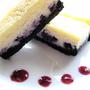 ブルーベリーのスティックオレオチーズケーキ