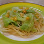 春キャベツパスタ＊豆乳白味噌ソース＊