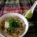 米麺で鍋のしめ、優しい味のフォー。 by きー。さん