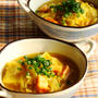 豆腐ともやしのとろみスープ