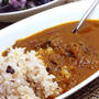 オーブンと圧力鍋で牛筋トマトカレー