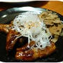 栗くり坊主deおいしい秋の味覚（秋刀魚の黒酢あん）