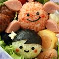 にっこり太陽とハナさんのお弁当♪ by トイロさん