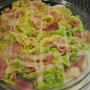温野菜☆チンするだけのベーコンチーズサラダ