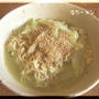 胡麻にんにくレシピ(サッポロ一番塩ラーメン)