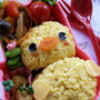 オムライス風おにぎりでヒヨコちゃんのお弁当