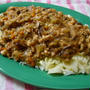 麺ではなく、カレー風味のジャージャーきゃべつ！！