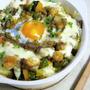 サフランライスの卵のせカレードリア