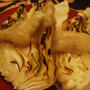 簡単ヘルシーおうち居酒屋、【焼き春キャベツの胡麻味噌だれ】