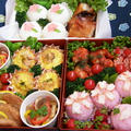夜桜☆お花見♪行楽弁当 by ちぃママさん