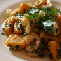 Gnocchi di Zucca con Gamberi al Burro