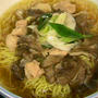 たまご麺で作った比内地鶏ラーメン☆
