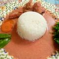 桜イメージのピンク！ビーツdeチェリーピンクのココナッツカレー by サリアさん
