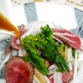 牛肉のたたきと葉たまねぎのサラダ by Amaneさん