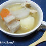 ささみと根菜のスープ