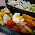 女子中学生のお弁当！２０分弁当*★ささみと絹さやとコーンの中華炒め by とりちゃんマミィさん