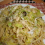 春キャベツの和風パスタ