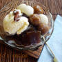 コーヒー白玉クリーム寒天