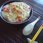 簡単ヘルシー　トマトと豆腐の冷製うどん