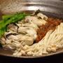 蒸牡蠣のもろみ味噌のっけ