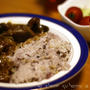 牛すじと茄子のカレーﾟ+｡(*ﾟェﾟ*)｡+ﾟ