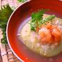 海老と冬瓜のほっこり煮。