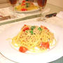 レモンソースの冷製パスタ☆（レシピ付）