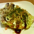 ダブル海老のお好み焼き by めぐさん