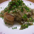 ごぼうと舞茸のあんかけ鶏から by chococoさん