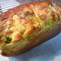 ケーク・サレ（塩味のケーキ）と野菜のポタージュでヘルシーな夕食