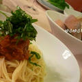イタリアン版ざるパスタ？　トマト＆ハーブの冷製パスタ by AKININさん