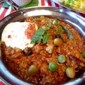 韓国風☆フライパンで１５分キムチキーマカレー！！ by ぱおさん