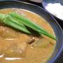 冬瓜と茄子とすりおろし梨のスープカレー