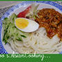 ジャージャー麺冷や麦版〜ヤミツキasian