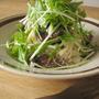カツオと水菜のオ−リオ稲庭