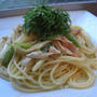 ささみの梅風味パスタ