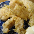 白ワインとマッチするかも、鶏ささみの天ぷら by moritoshさん