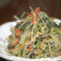 大根菜っ葉の粕煮