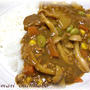 長芋としめじのジンジャーカレー