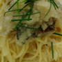 秋刀魚と大根おろしの和風パスタ