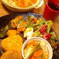 和んプレート＆なめこの生姜あんかけ饂飩 by NANA BOMBERさん
