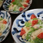 冷たいトマトのパスタ