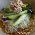 茄子ときゅうりのぶっかけそうめん by chococoさん