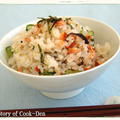 焼き鮭の彩りご飯 by Cook-Denさん