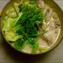 手羽元の粕汁鍋
